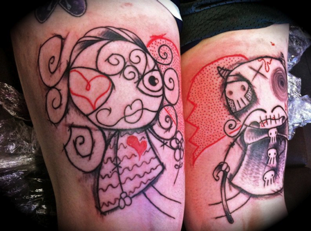 Tattoos - Abstract Tattoo - 61618